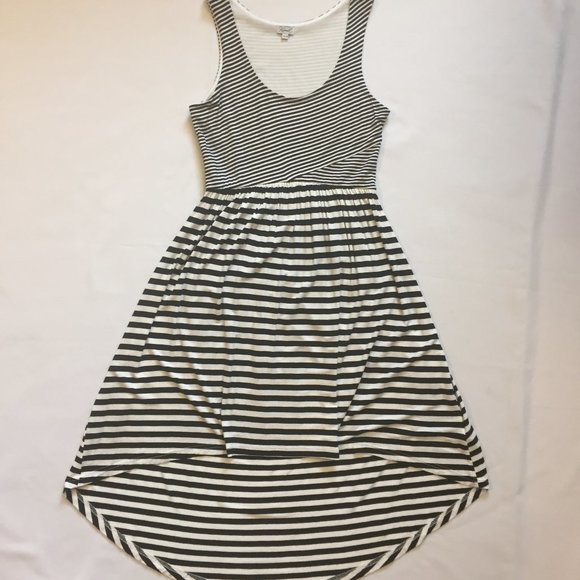 Kismet High-Low/Mullet Striped Sleeveless Dress XS - Picture 2 of 13